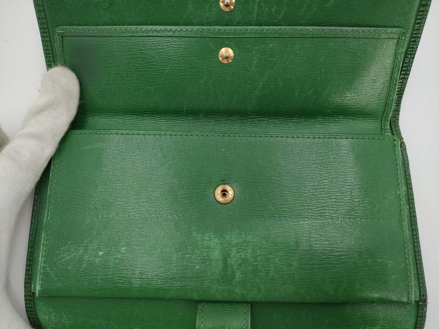 LOUIS VUITTON Epi Leather Wallet LV Epi Leather Wallet