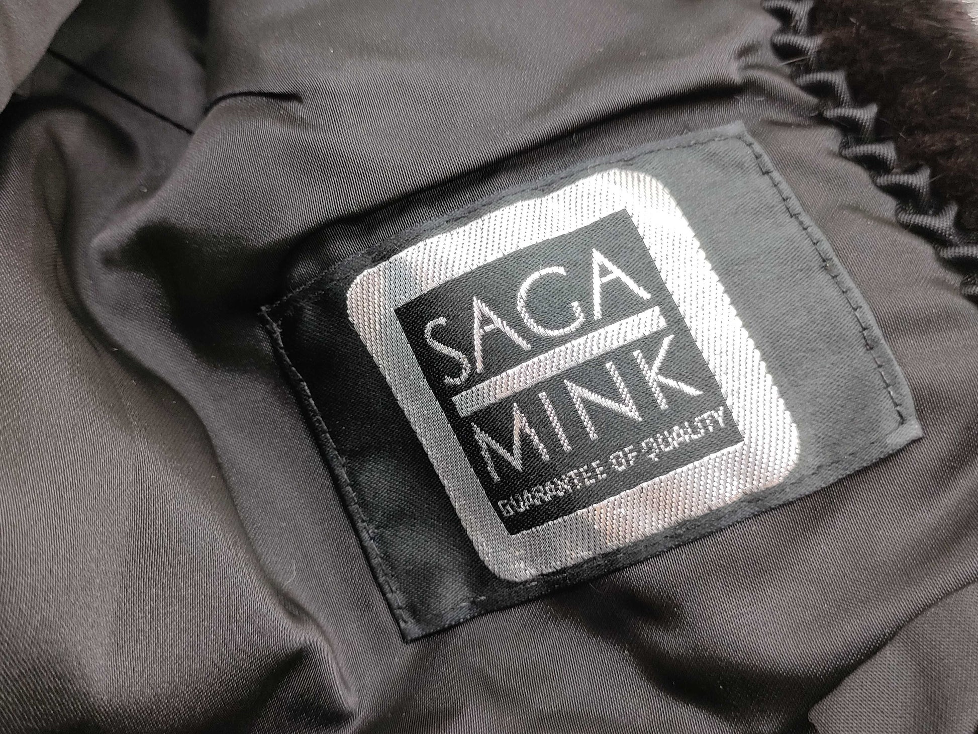 SAGA mink coat
