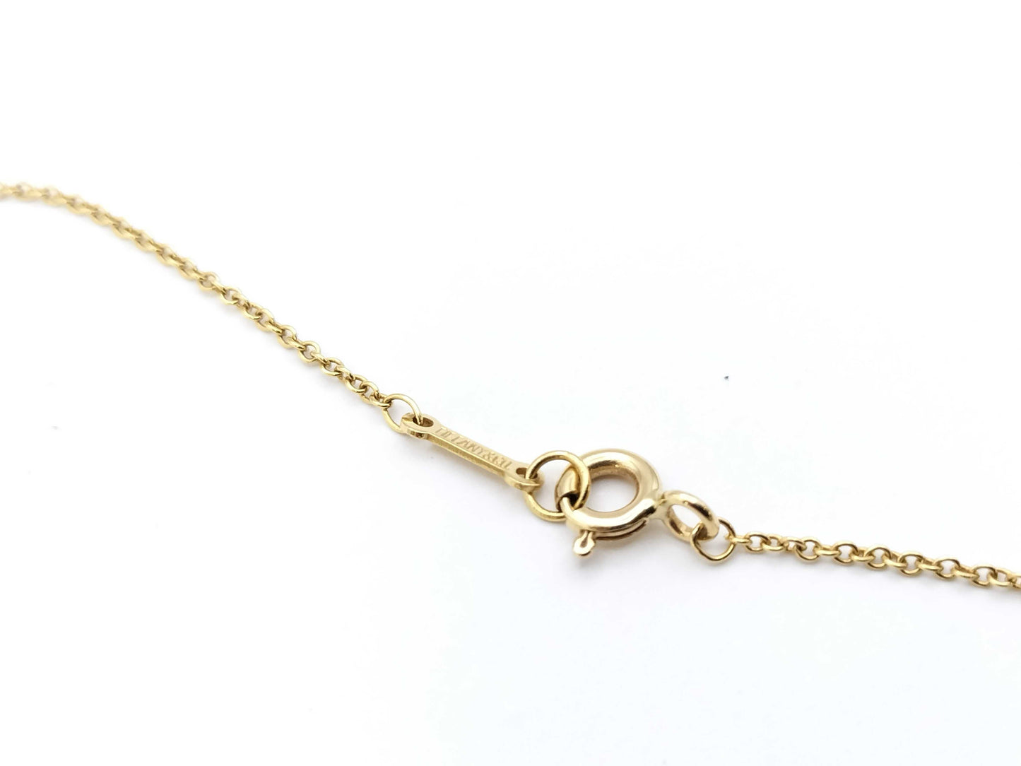 Tiffany & Co. Loving Heart Necklace in Yellow Gold 750, 2.9g