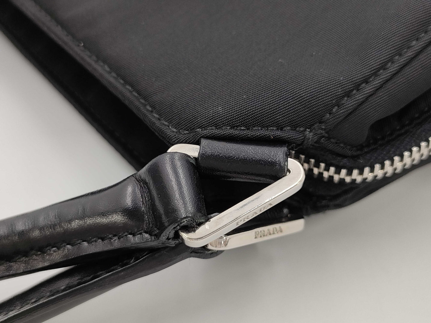 PRADA Nylon Prada Nylon Handbag B11093 Black Accessories: Box, Certificate of Authenticity, Dust Bag