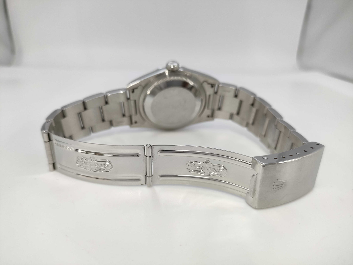 ROLEX 16200 F368004 Black Dial Boys' Watch