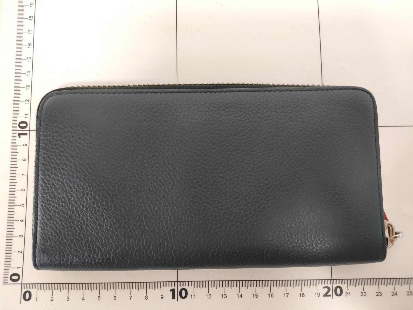 Christian Louboutin Panettone Studded Zip-Around Long Wallet. Accessories: Box, Dust Bag, Wallet.