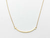 Tiffany & Co. T Smile Small Necklace in Yellow Gold and Au750, 2.8g