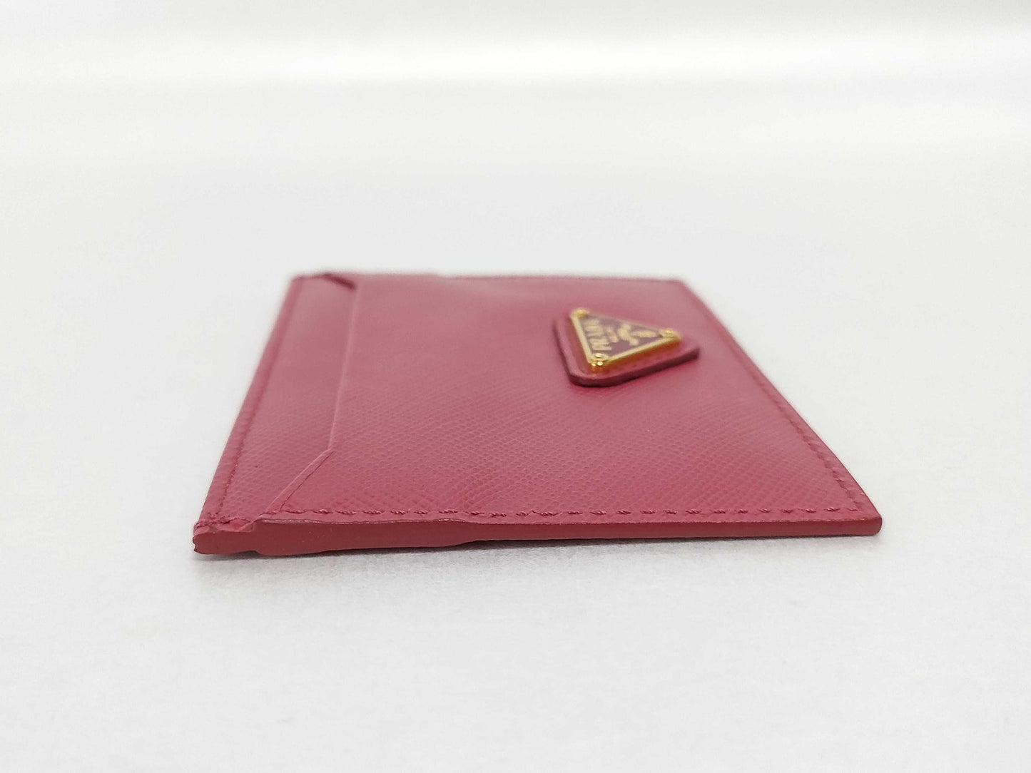 PRADA Saffiano Leather Card Case, Card Case, Pass Case, Business Card Case