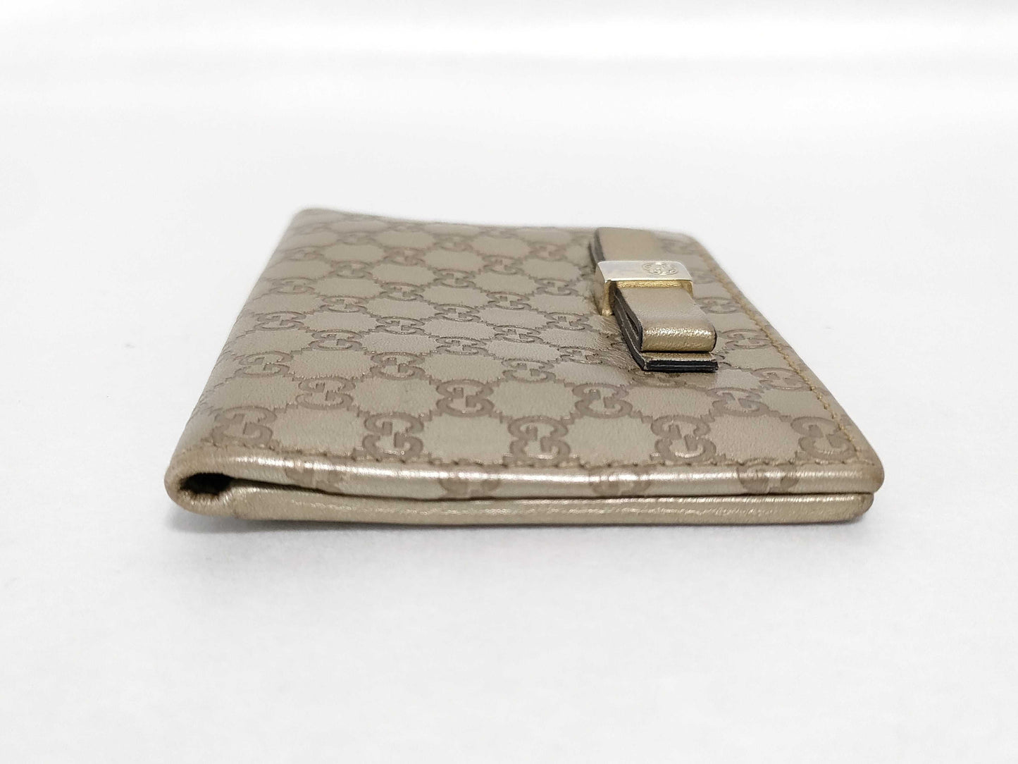 GUCCI Micro Guccissima Card Case, Card Case, Pass Case, Business Card Case