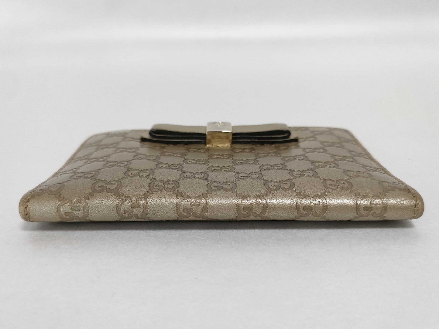 GUCCI Micro Guccissima Card Case, Card Case, Pass Case, Business Card Case