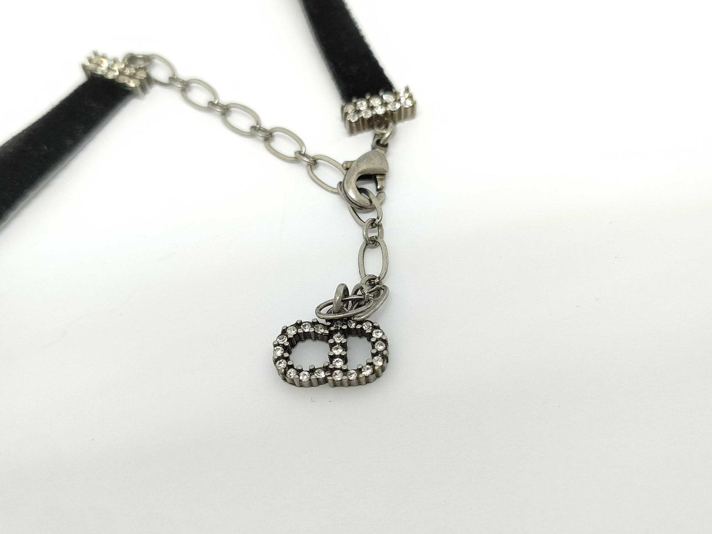 Dior Rhinestone Choker Necklace