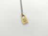 Dior Padlock Necklace