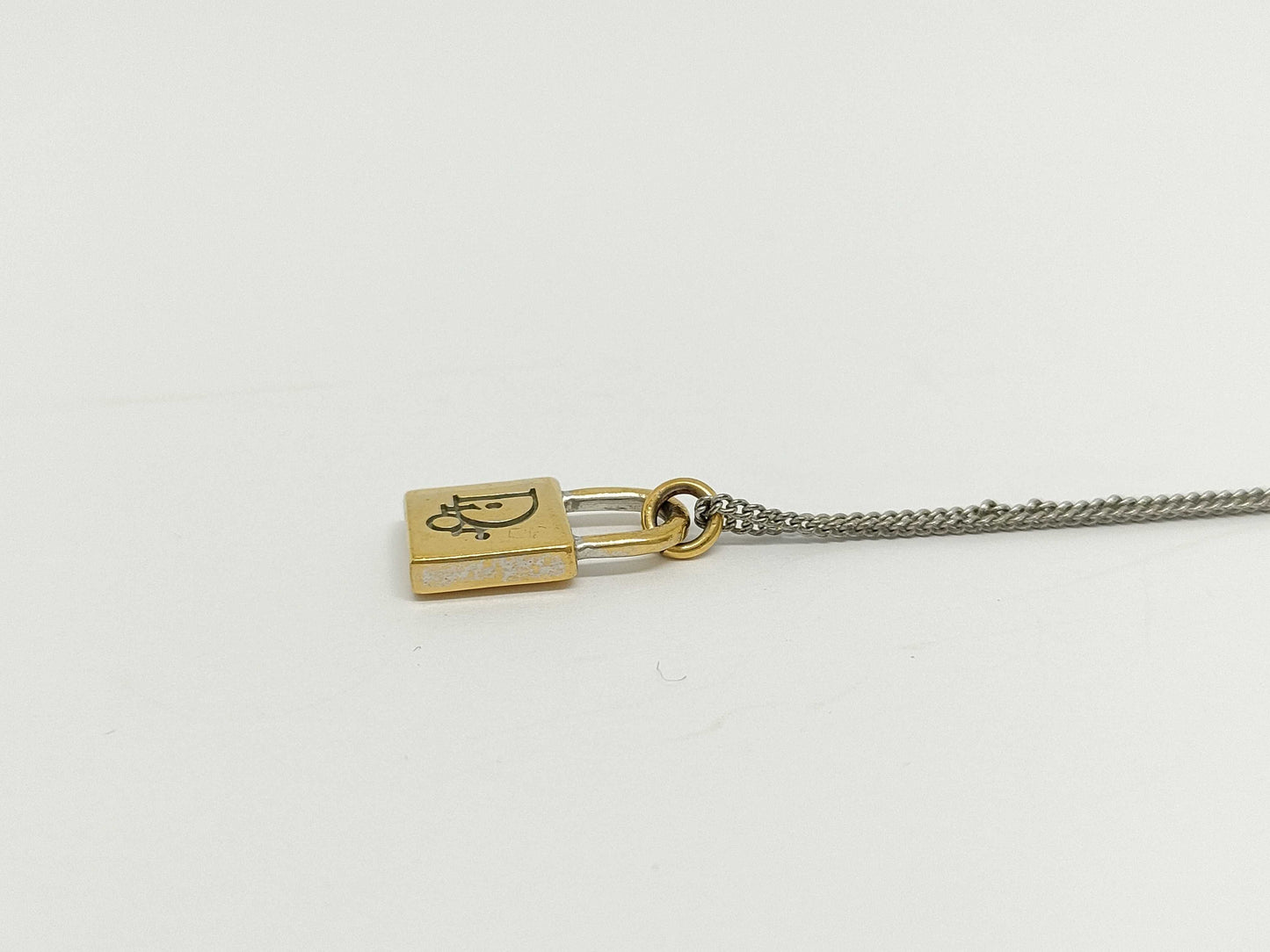 Dior Padlock Necklace