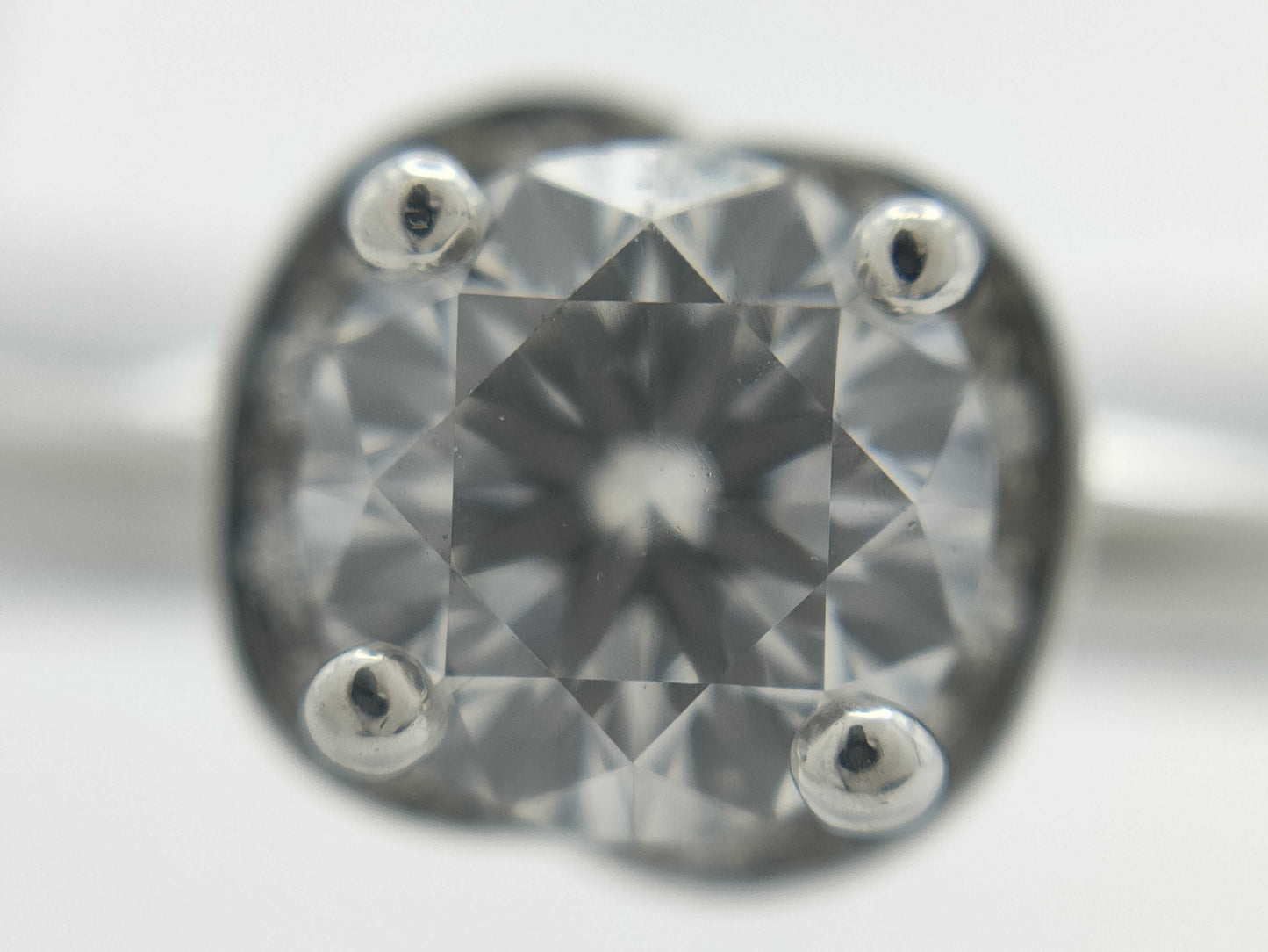 BVLGARI Incontro d'Amore Diamond PT950 3.3g Ring