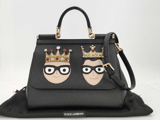 DOLCE&GABBANA Sicily 2-way handbag