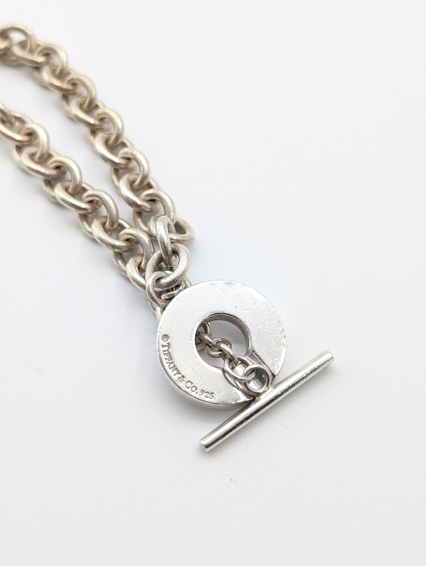 Tiffany & Co. Tiffany & Co. Narrow 1837 Toggle Bracelet, 925, 32.0g