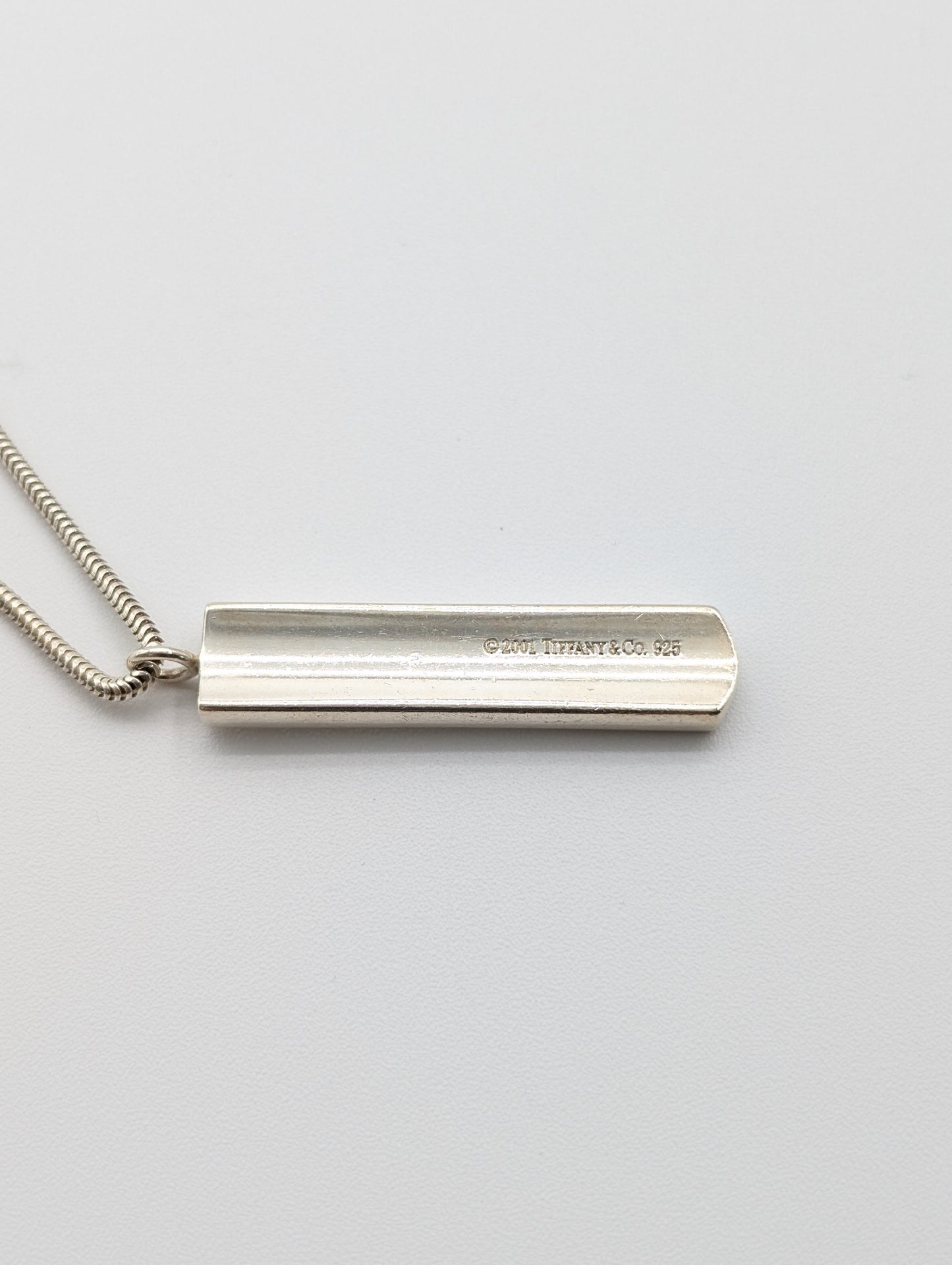 Tiffany & Co. Tiffany & Co. Narrow Bar Necklace 1837 925 12.9g Necklace