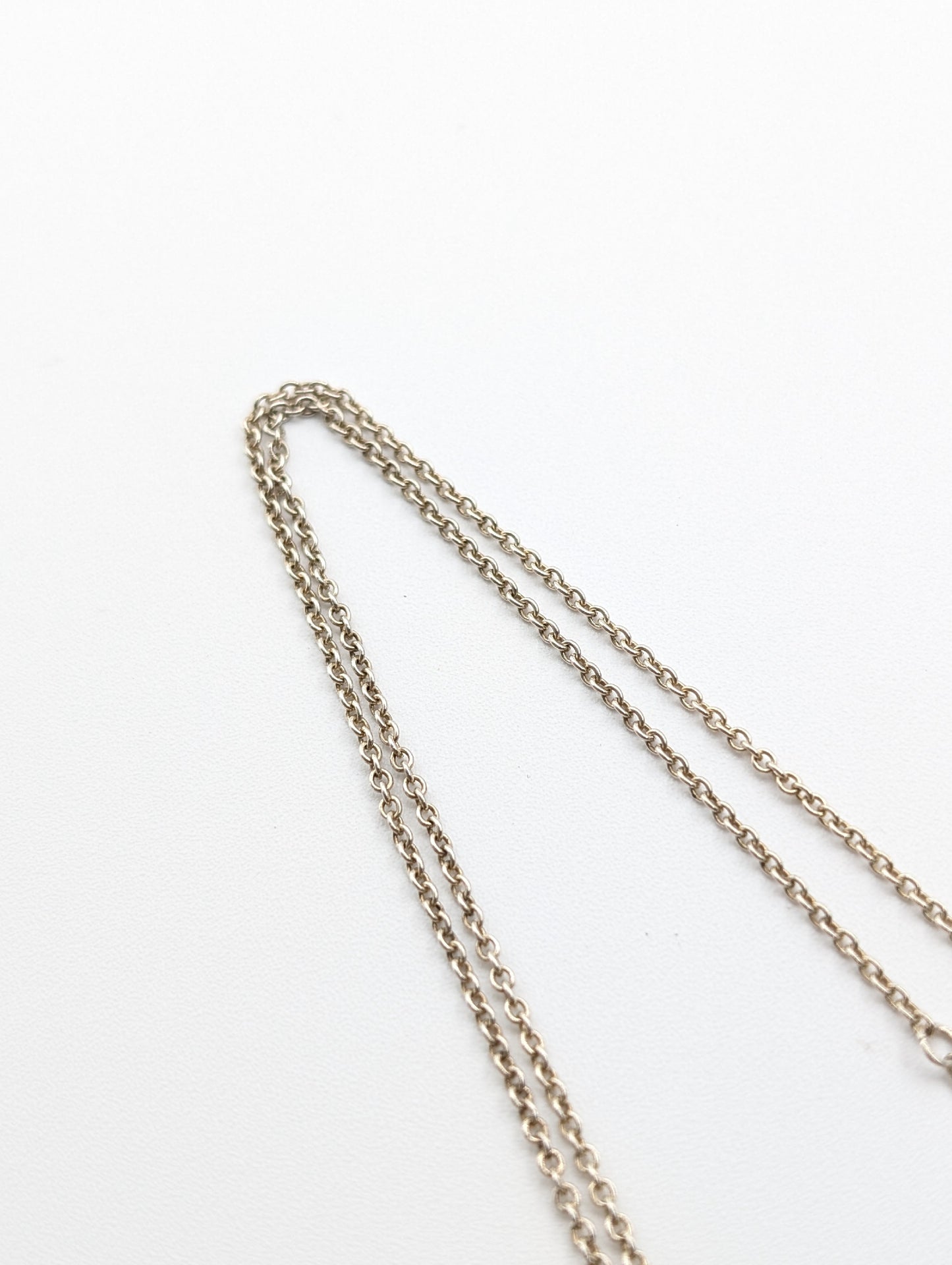 Tiffany & Co. Tiffany & Co. Open Heart Necklace, 925, Current Clasp, 7.1g