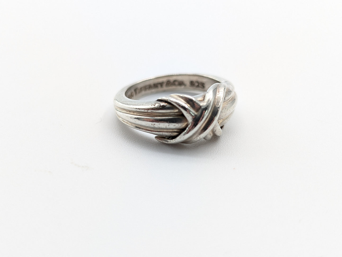 Tiffany & Co. Tiffany & Co. Cross Ring 1990 SV925 4.9g Ring