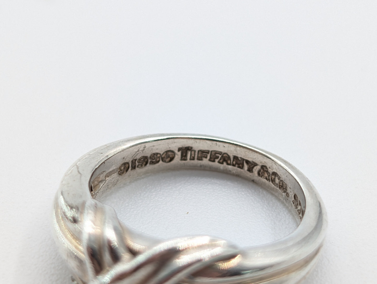 Tiffany & Co. Tiffany & Co. Cross Ring 1990 SV925 4.9g Ring