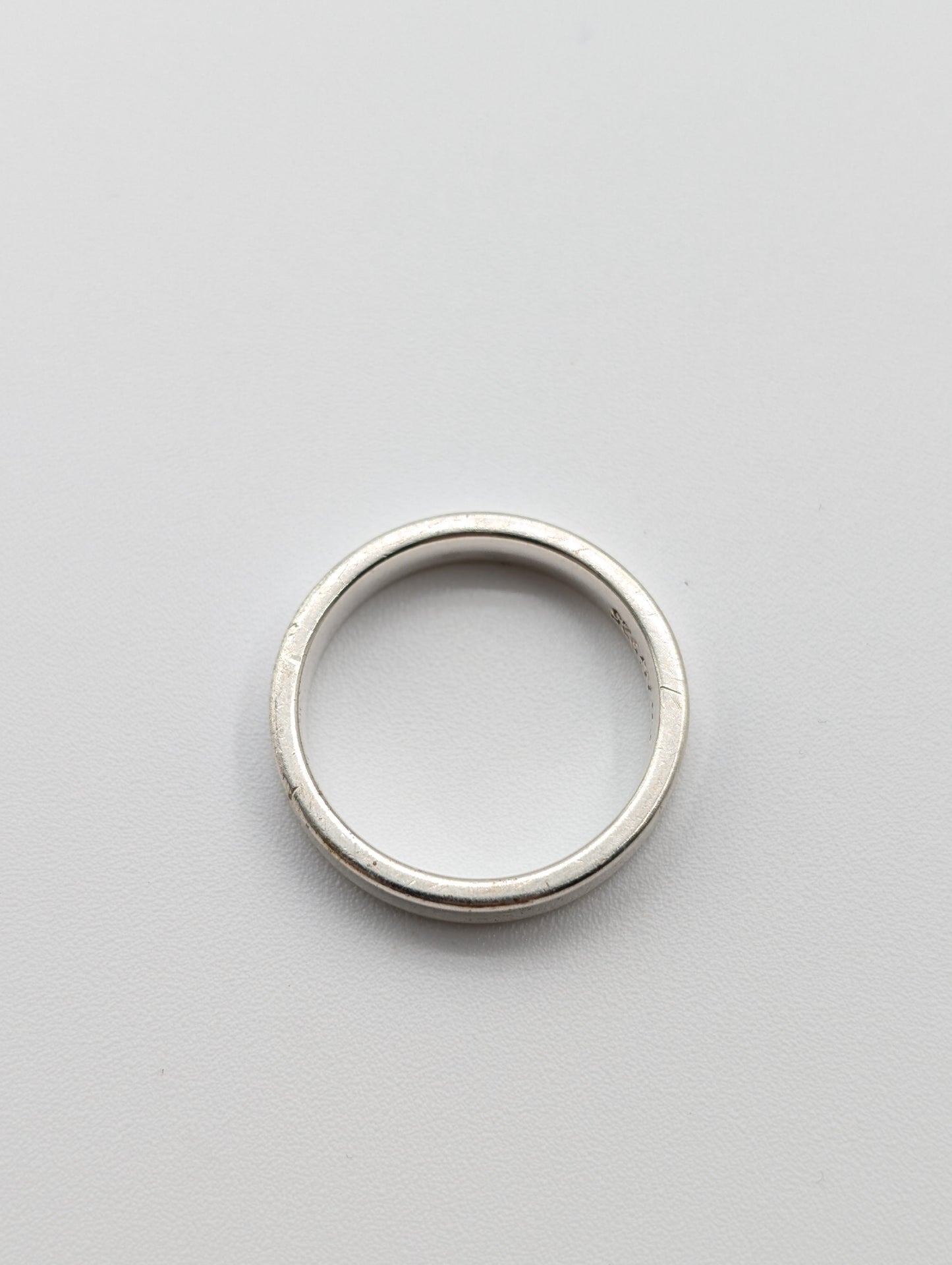 Tiffany & Co. Tiffany & Co. Narrow 1837 Ring, Size 17, 4.4g