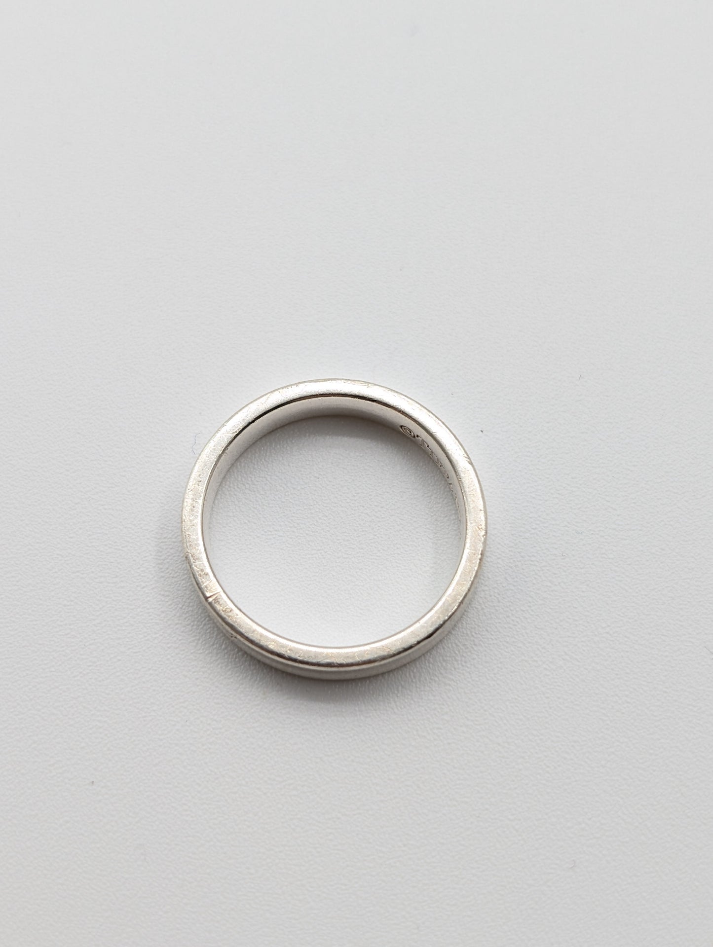 Tiffany & Co. Tiffany & Co. Narrow 1837 Ring, Size 17, 4.4g
