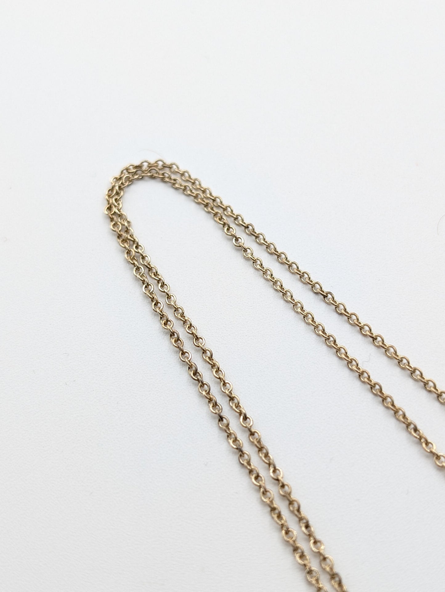 Tiffany & Co. Open Heart Necklace with Current Clasp, 925, 7.1g