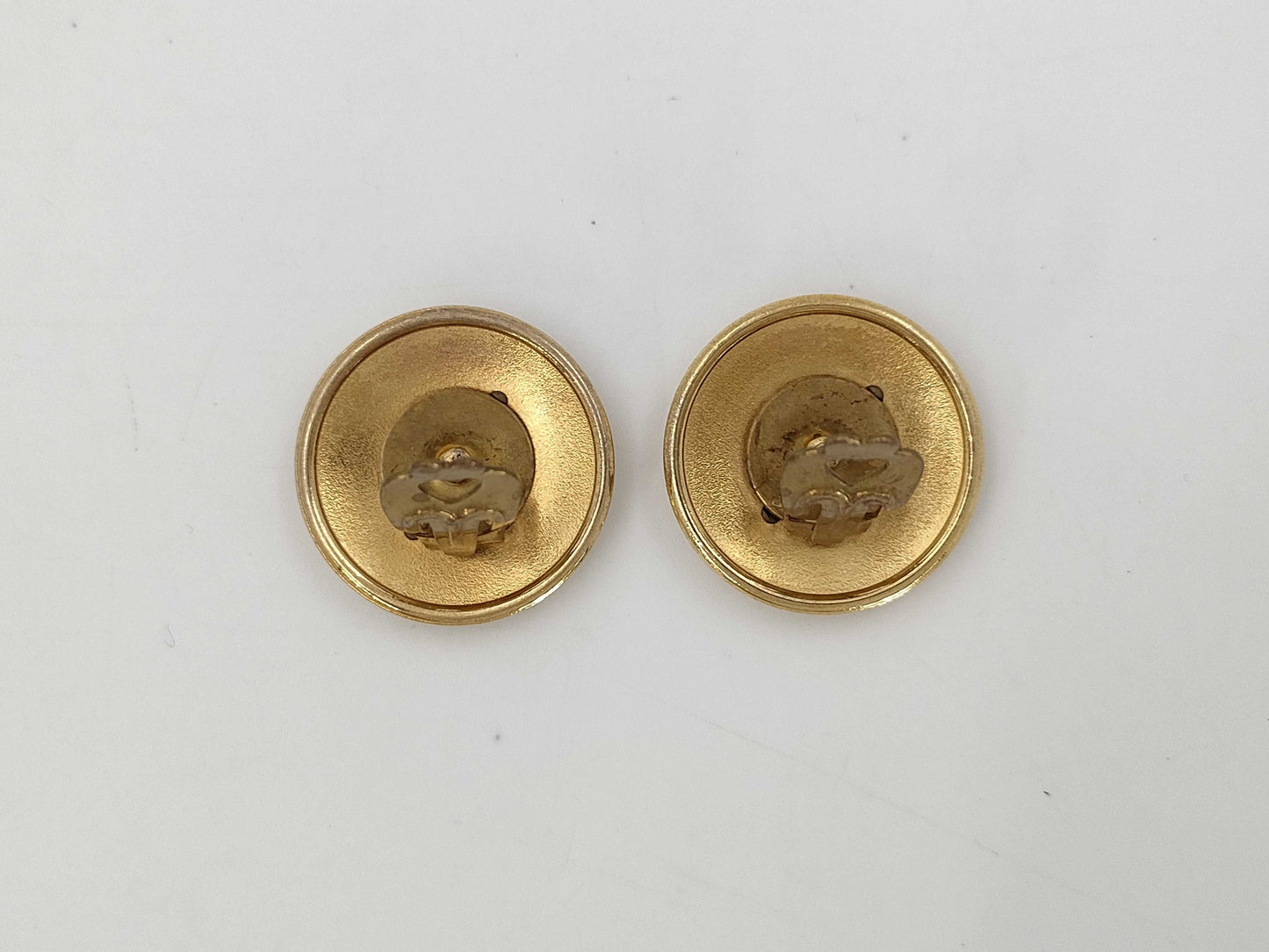 HERMES Horn Motif Earrings
