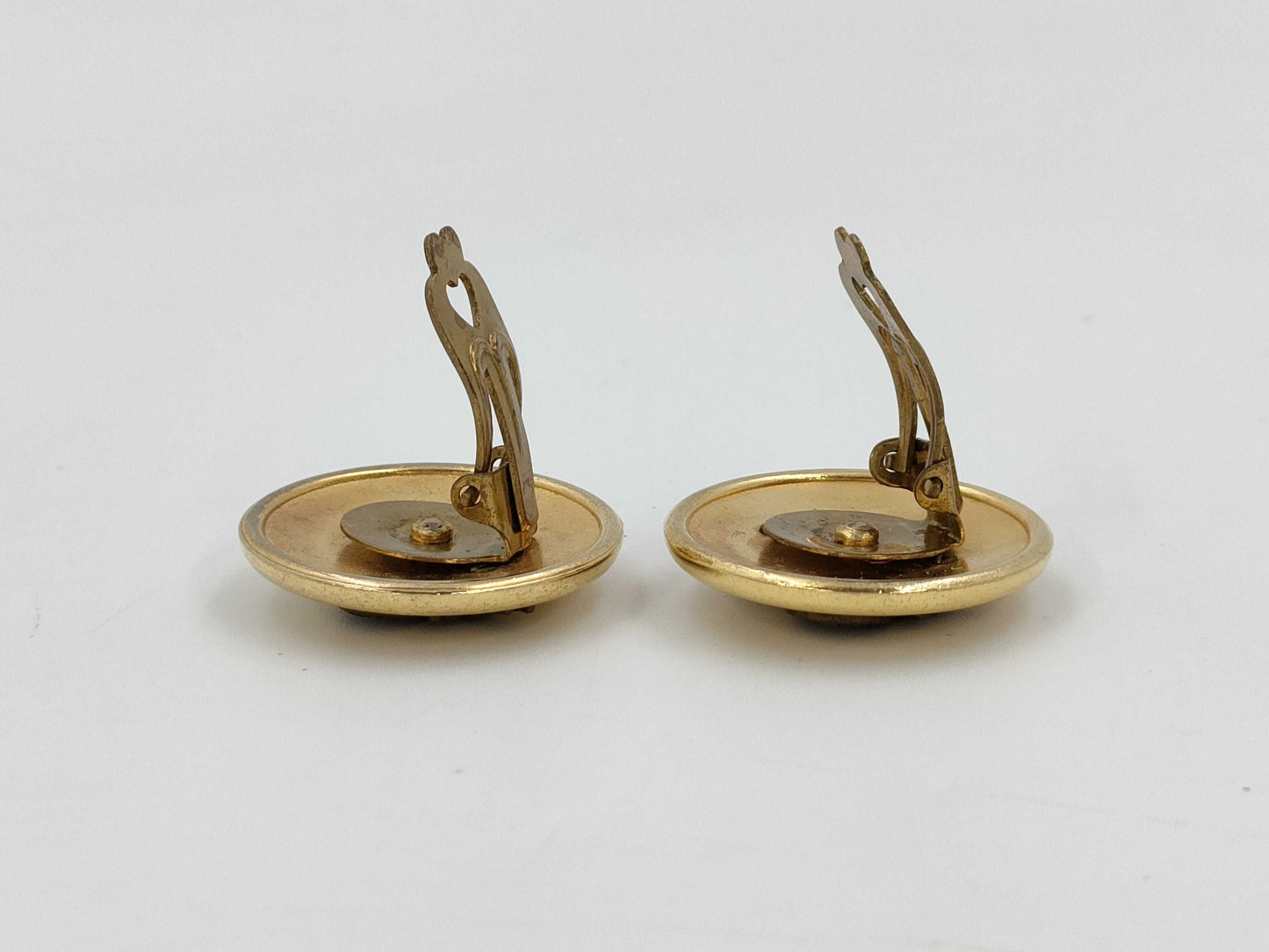 HERMES Horn Motif Earrings