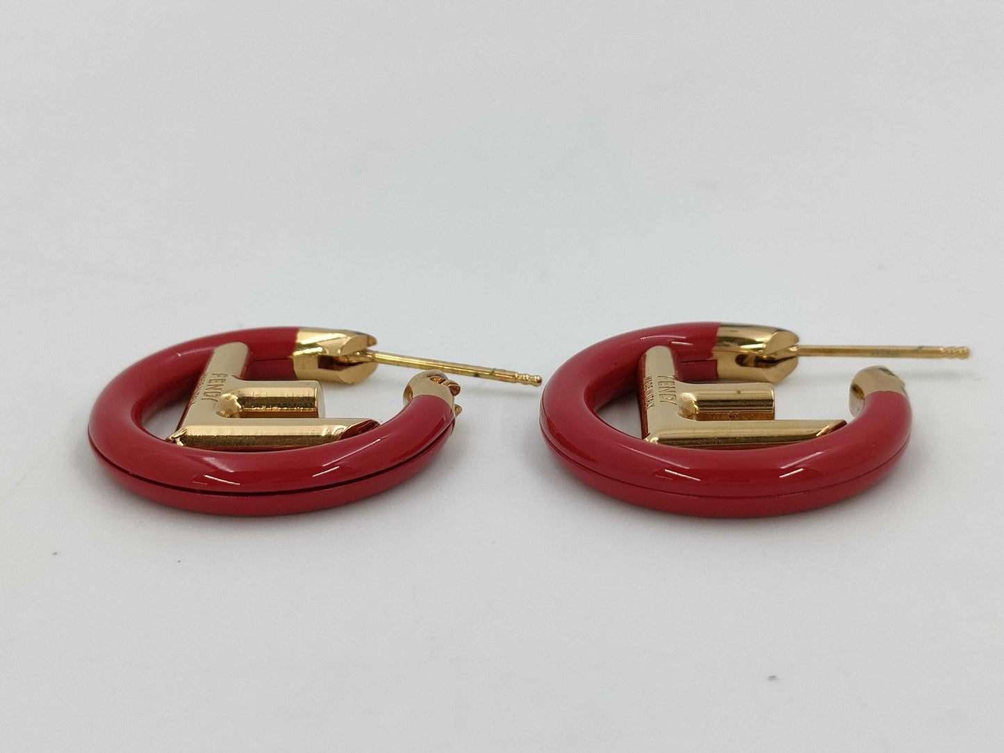 FENDI red earrings