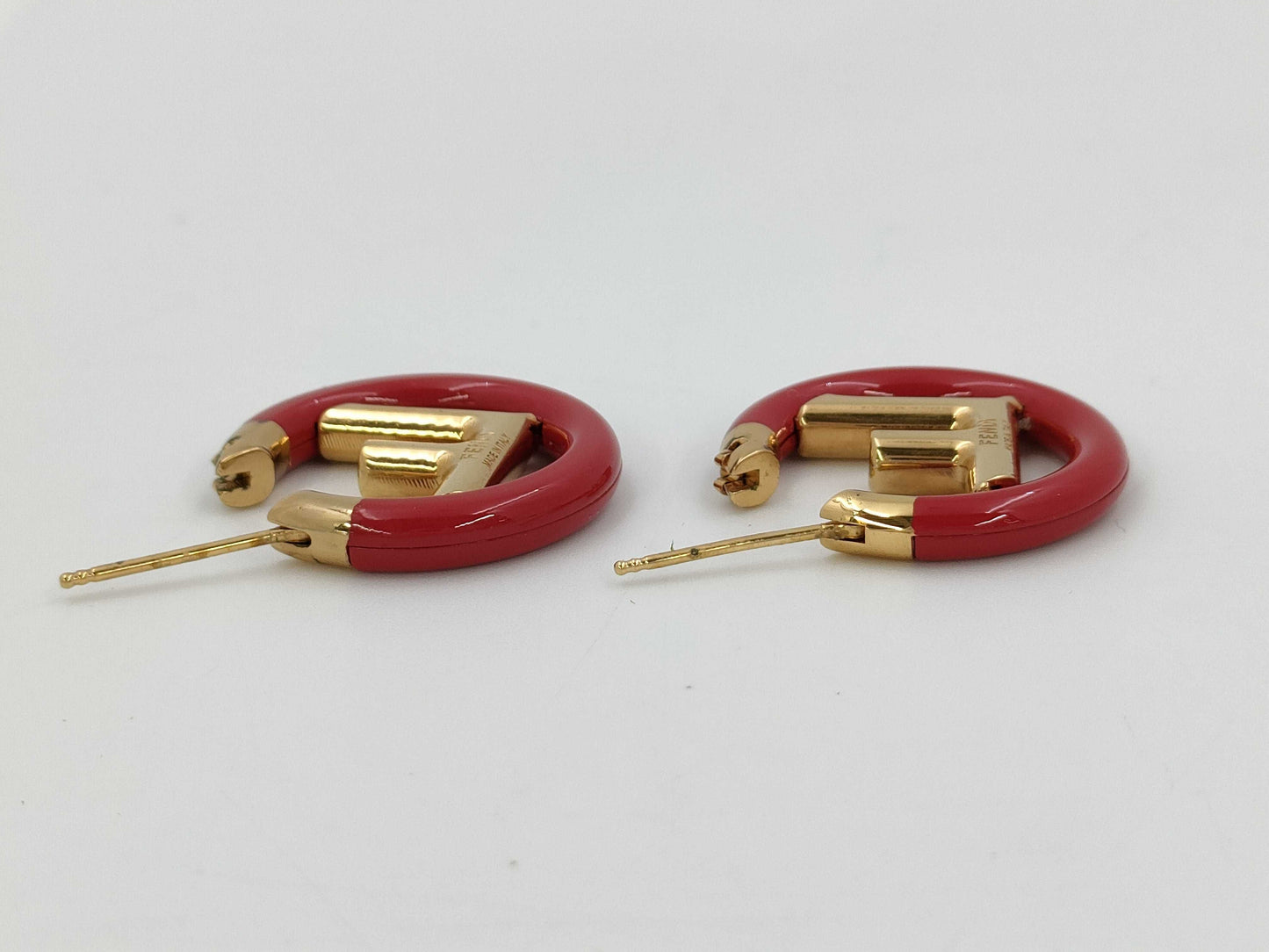 FENDI red earrings