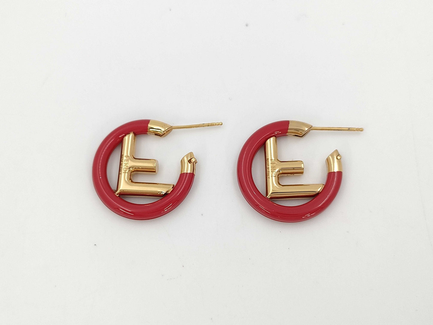 FENDI red earrings