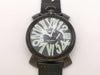 GaGa MILANO Manuale 46 10013 Quartz Black Dial Men's Watch