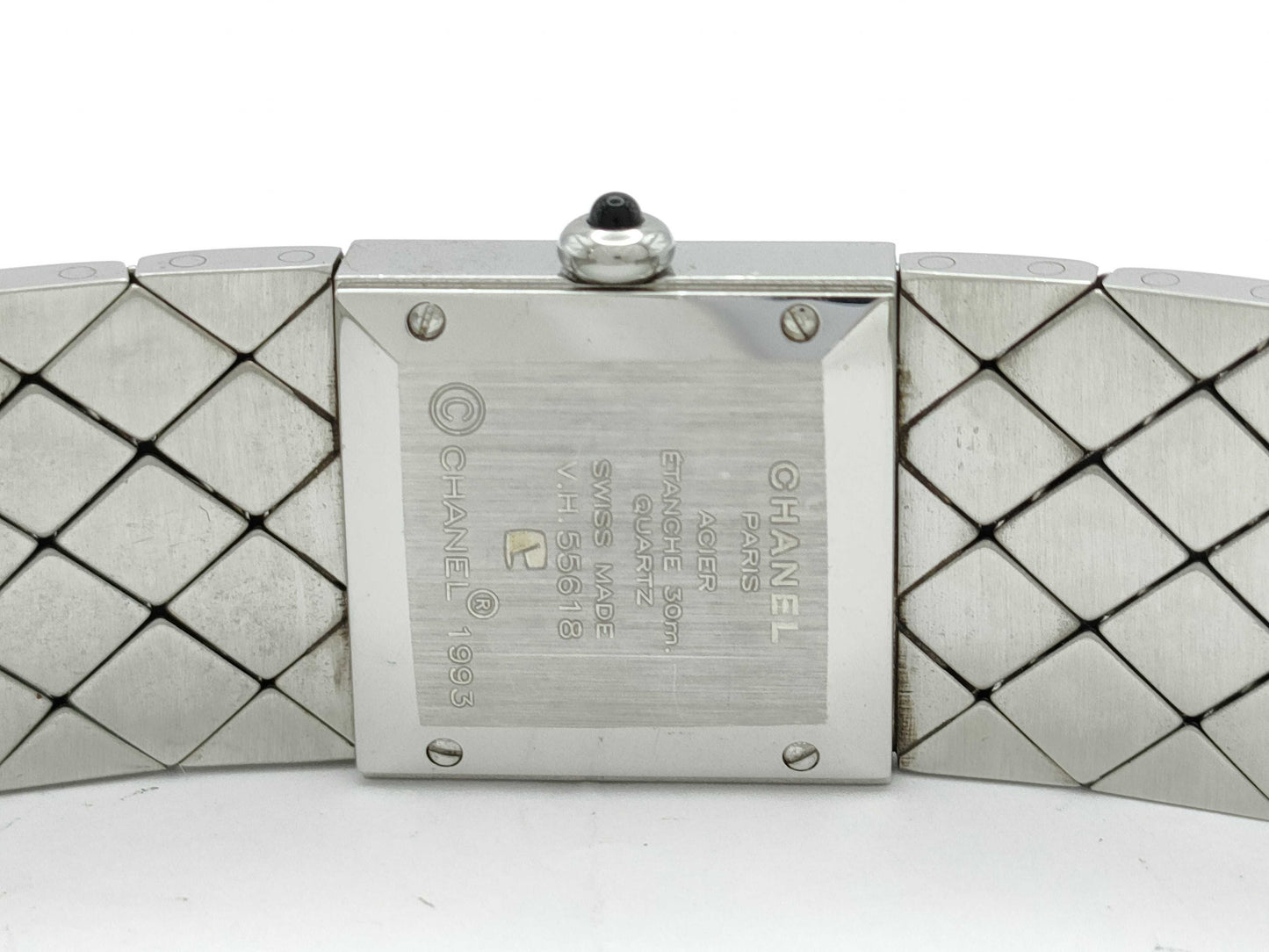 CHANEL Matelasse V.H.55618 QZ Women's Watch