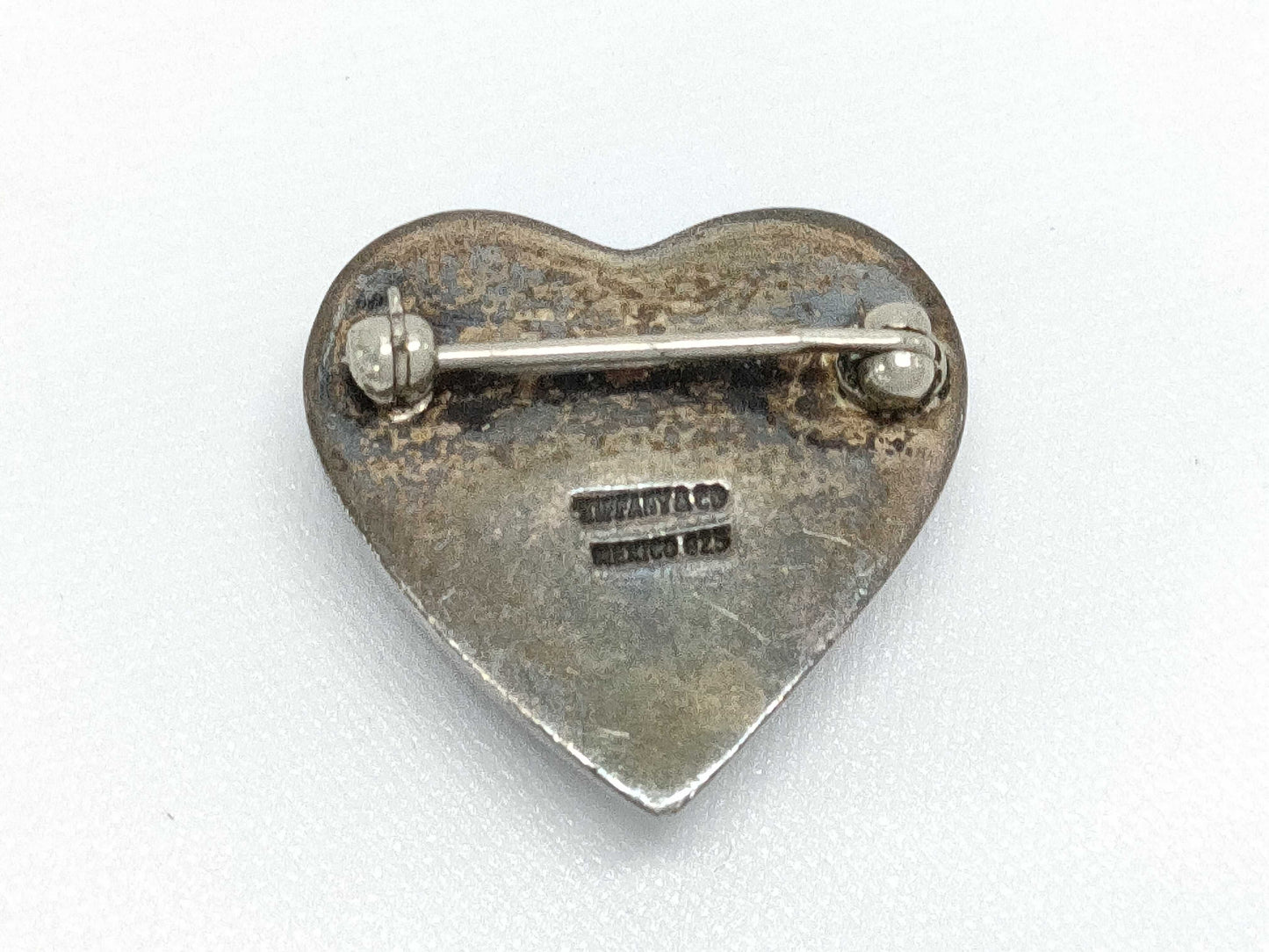 Tiffany & Co. Heart Brooch SV925 8.5g Brooch