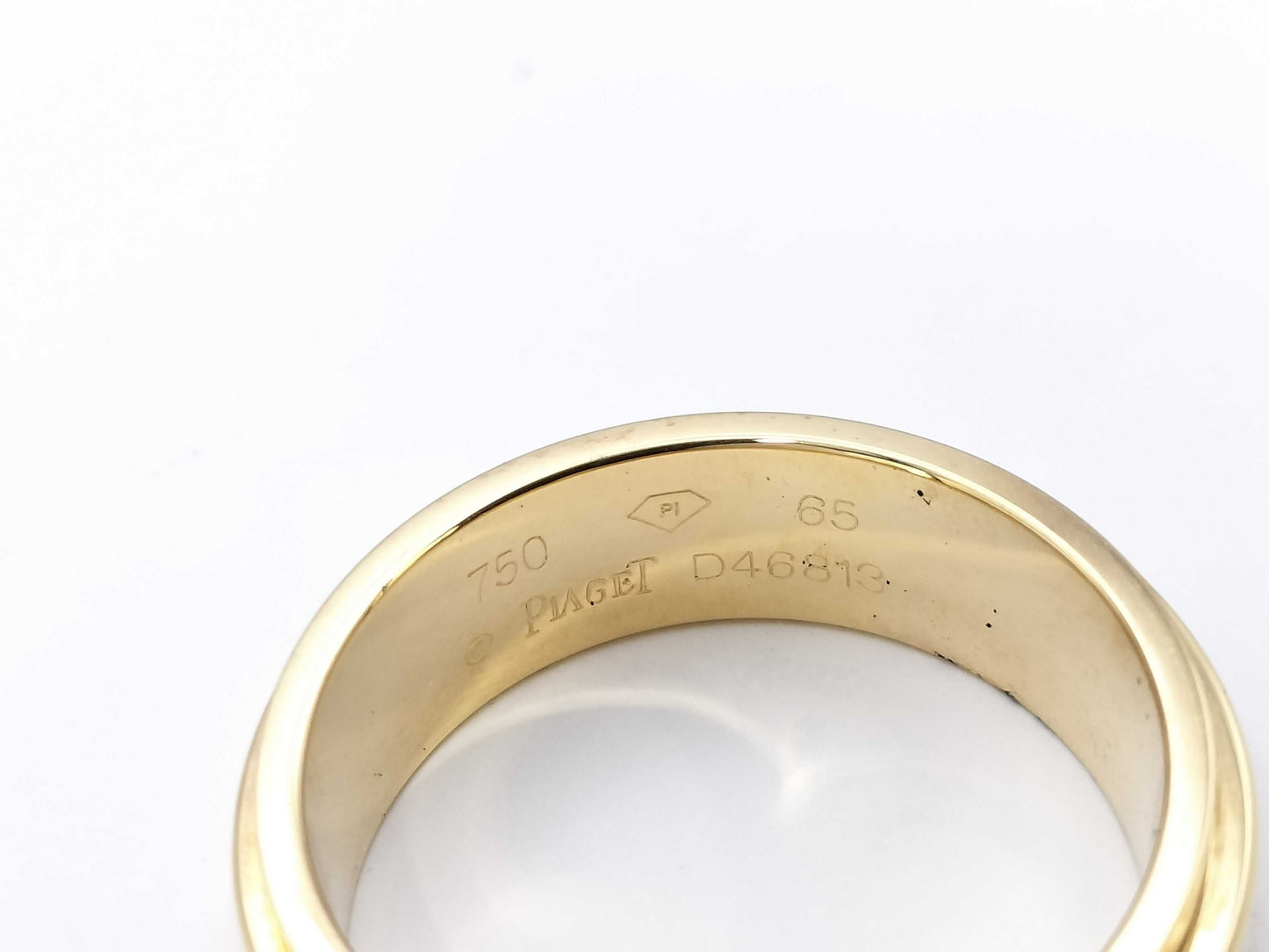 PIAGET Possession #65 Diamond Ring, Yellow Gold 750, 11.6g