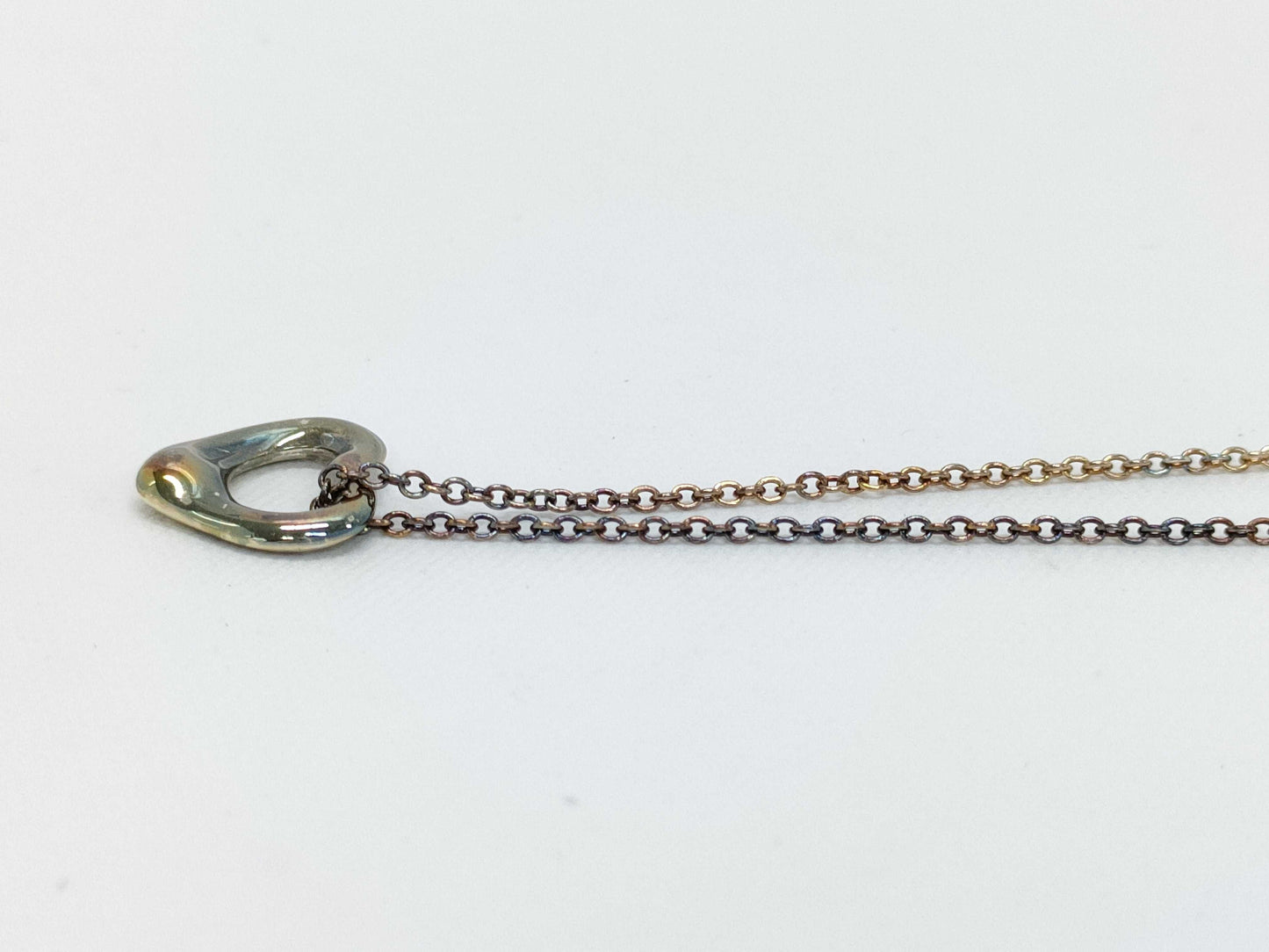 Tiffany & Co. Open Heart 2.1g SV925 Necklace