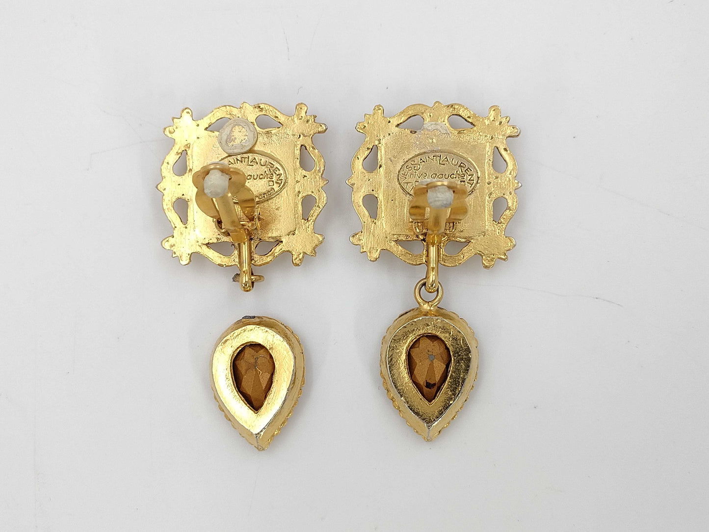 Yves Saint Laurent Stone Earrings