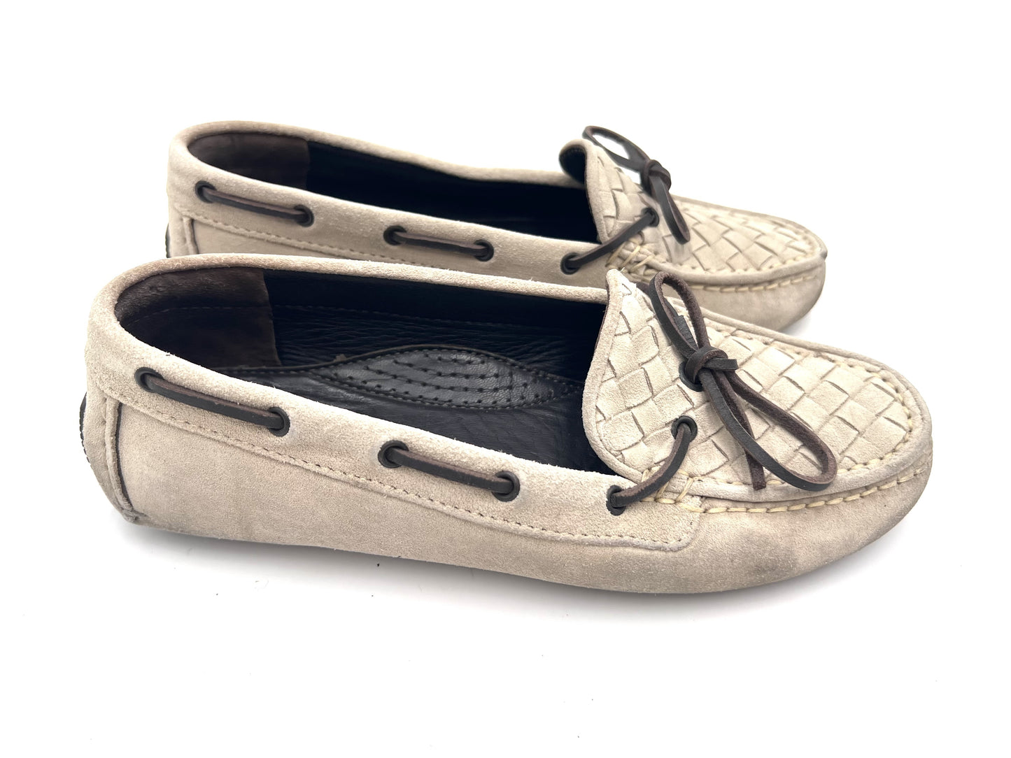 BOTTEGA VENETA BOTTEGA VENETA Bottega Veneta Suede Driving Shoes Gray Size 34 1/2 Other Shoes