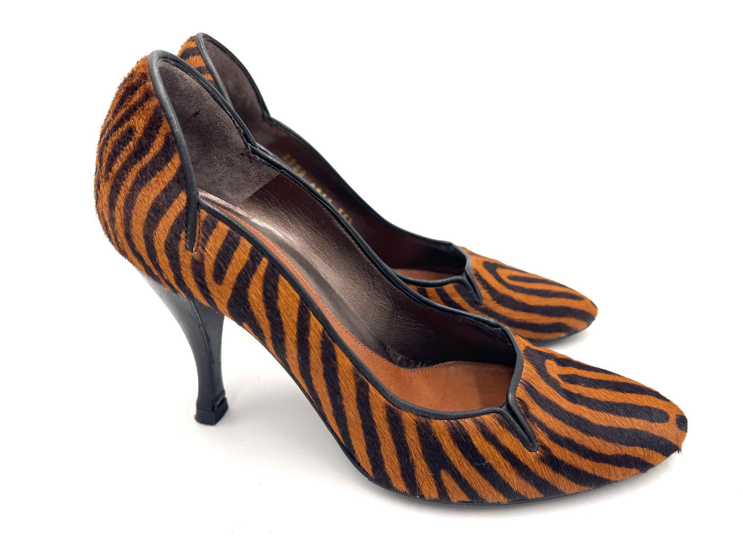 Sergio Rossi Sergio Rossi 2988 6812 Ponytail Brown Pumps Size 35 1/2