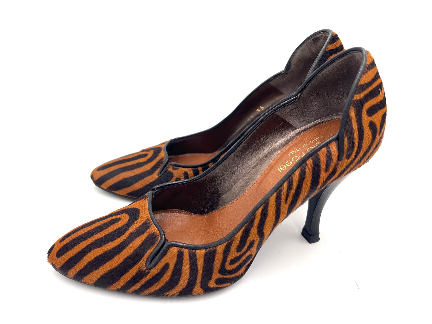 Sergio Rossi Sergio Rossi 2988 6812 Ponytail Brown Pumps Size 35 1/2
