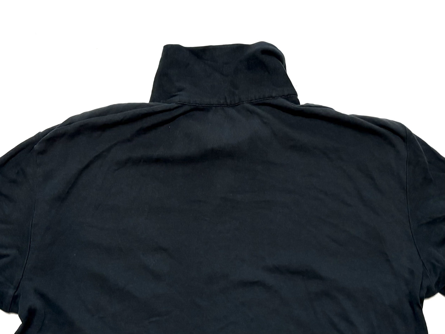 Armani Exchange Half-Zip Polo Shirt, Navy, Size L