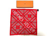 HERMES Scarf Carre 45 Serie Red 100% Silk Other Accessories