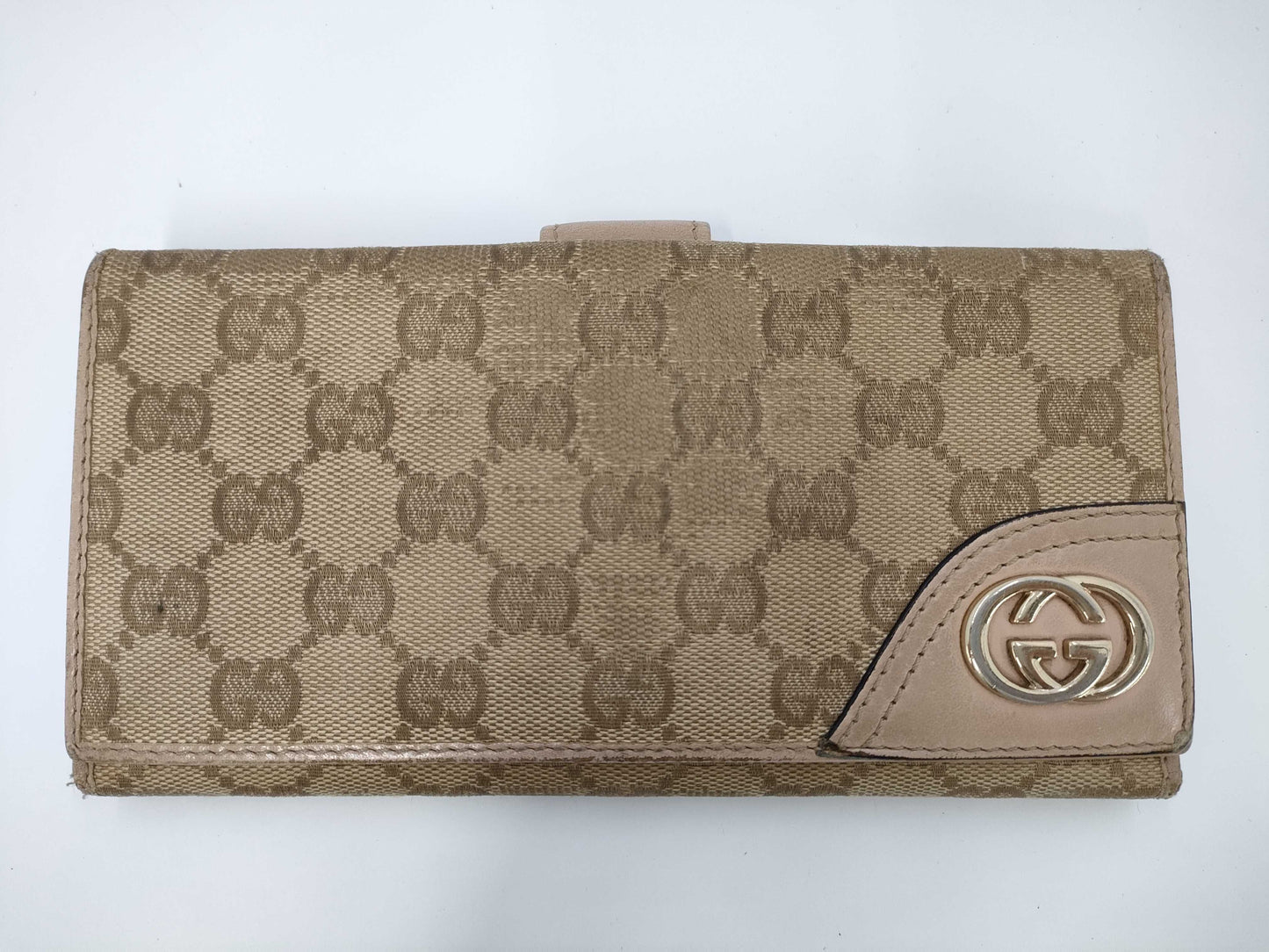GUCCI GG Canvas Long Wallet 181593 Wallet