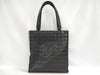 CHANEL Coco Mark Tote Bag with Chocolate Bar Sticker