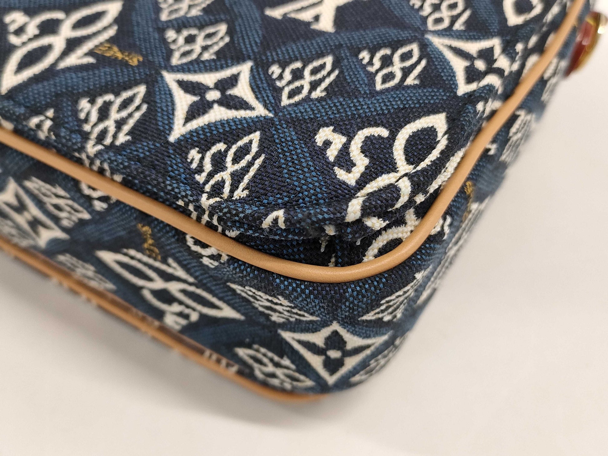 LOUIS VUITTON Pochette Metis MM Since 1854 Navy M57395 Shoulder Bag