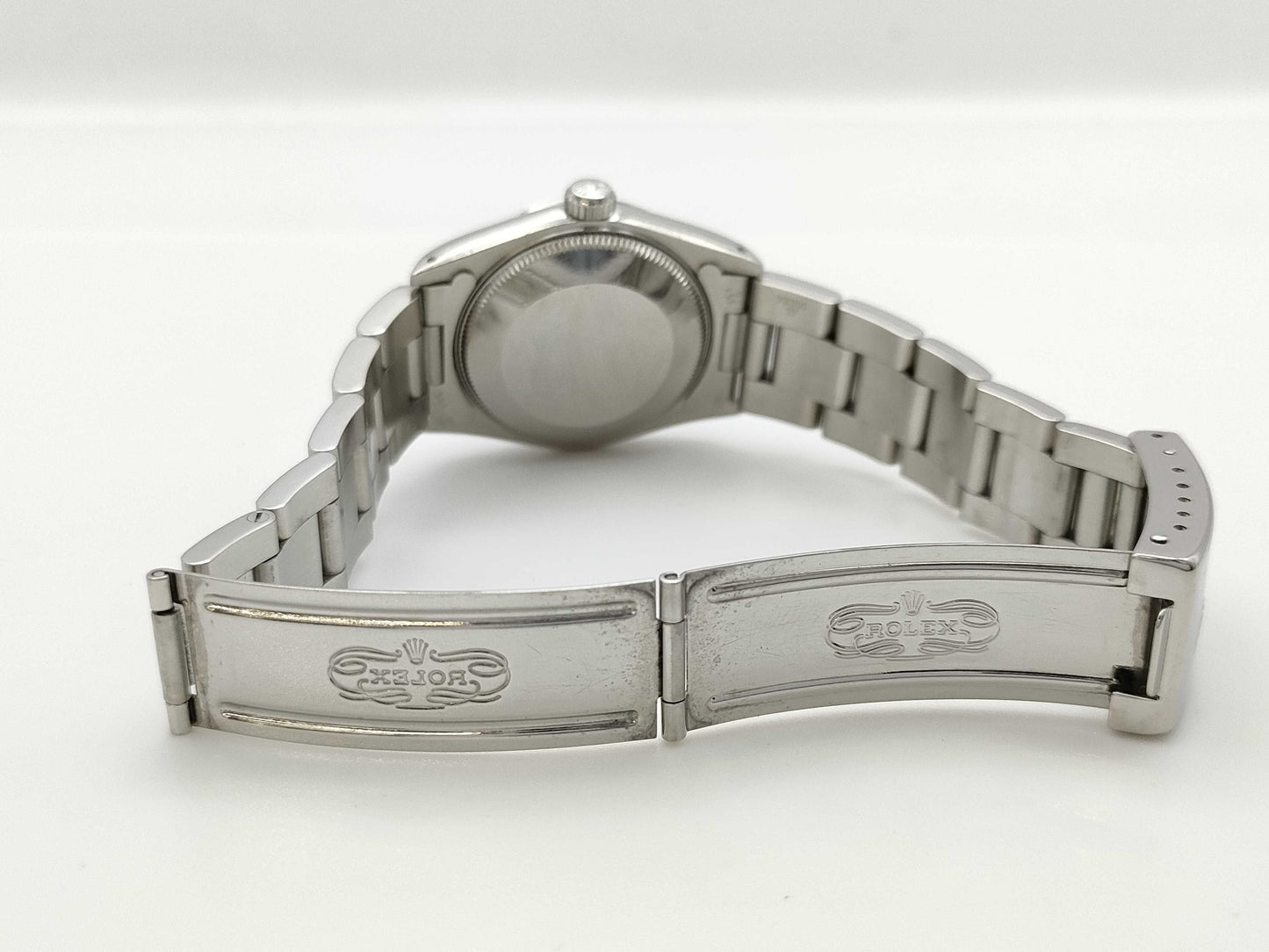 ROLEX 67480 N518337 Pink Dial Women's Watch