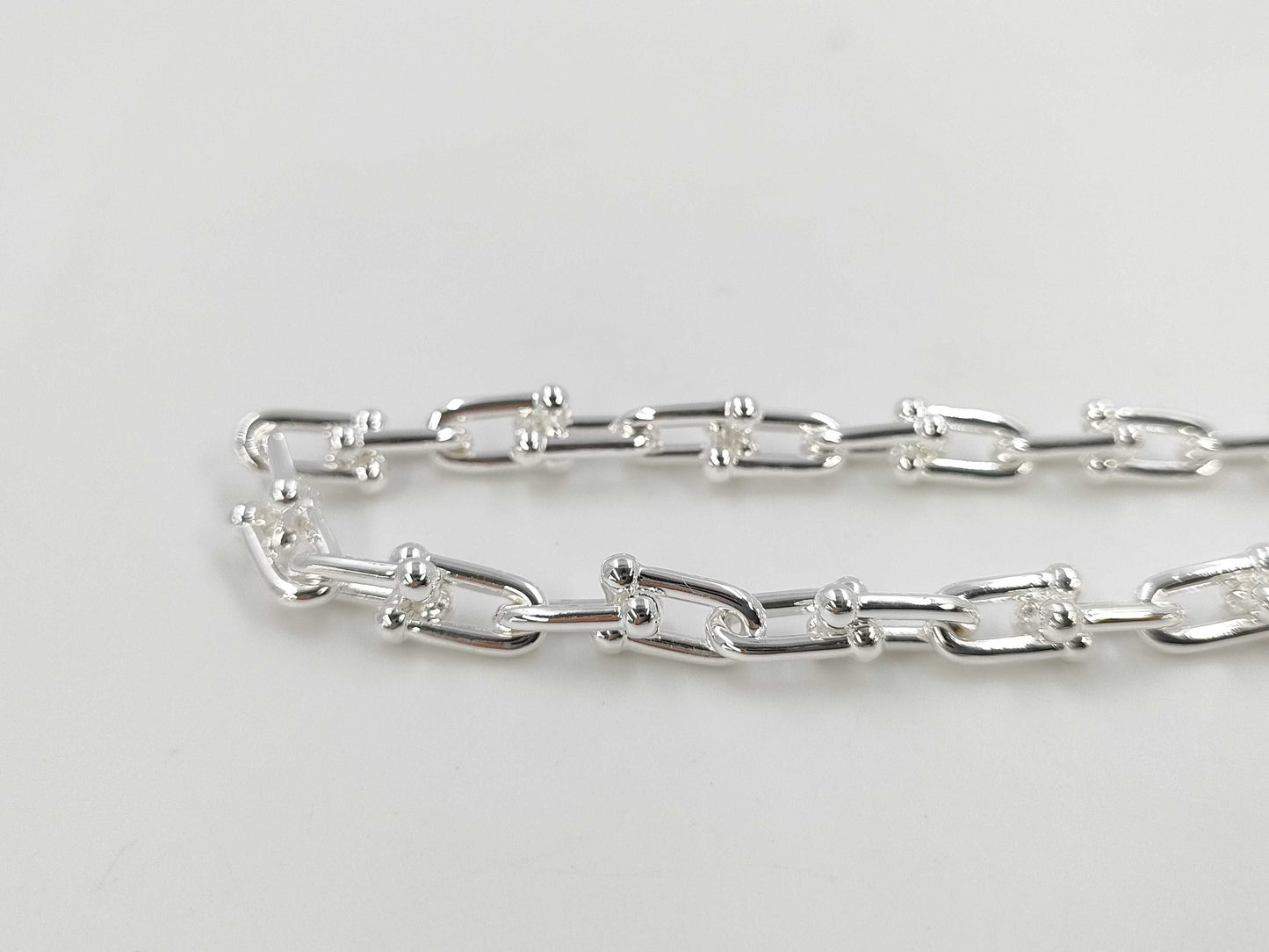 Tiffany & Co. Tiffany HardWear Small Link Necklace, Ag925, 40.8g