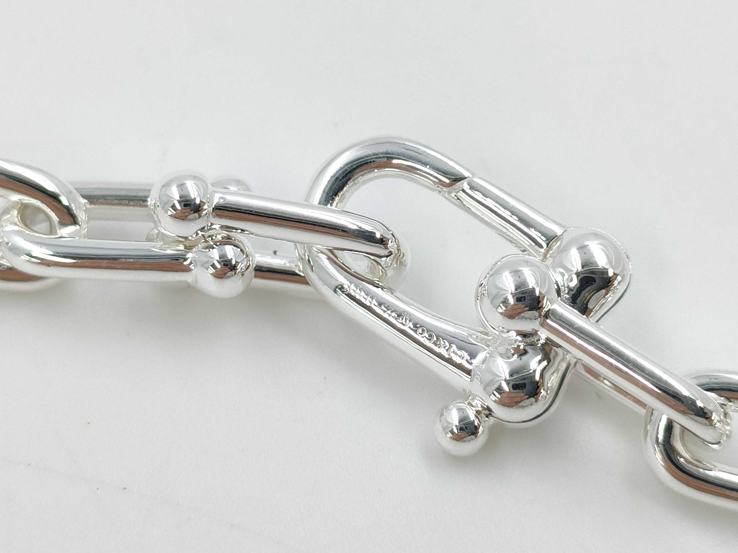Tiffany & Co. Tiffany HardWear Small Link Necklace, Ag925, 40.8g