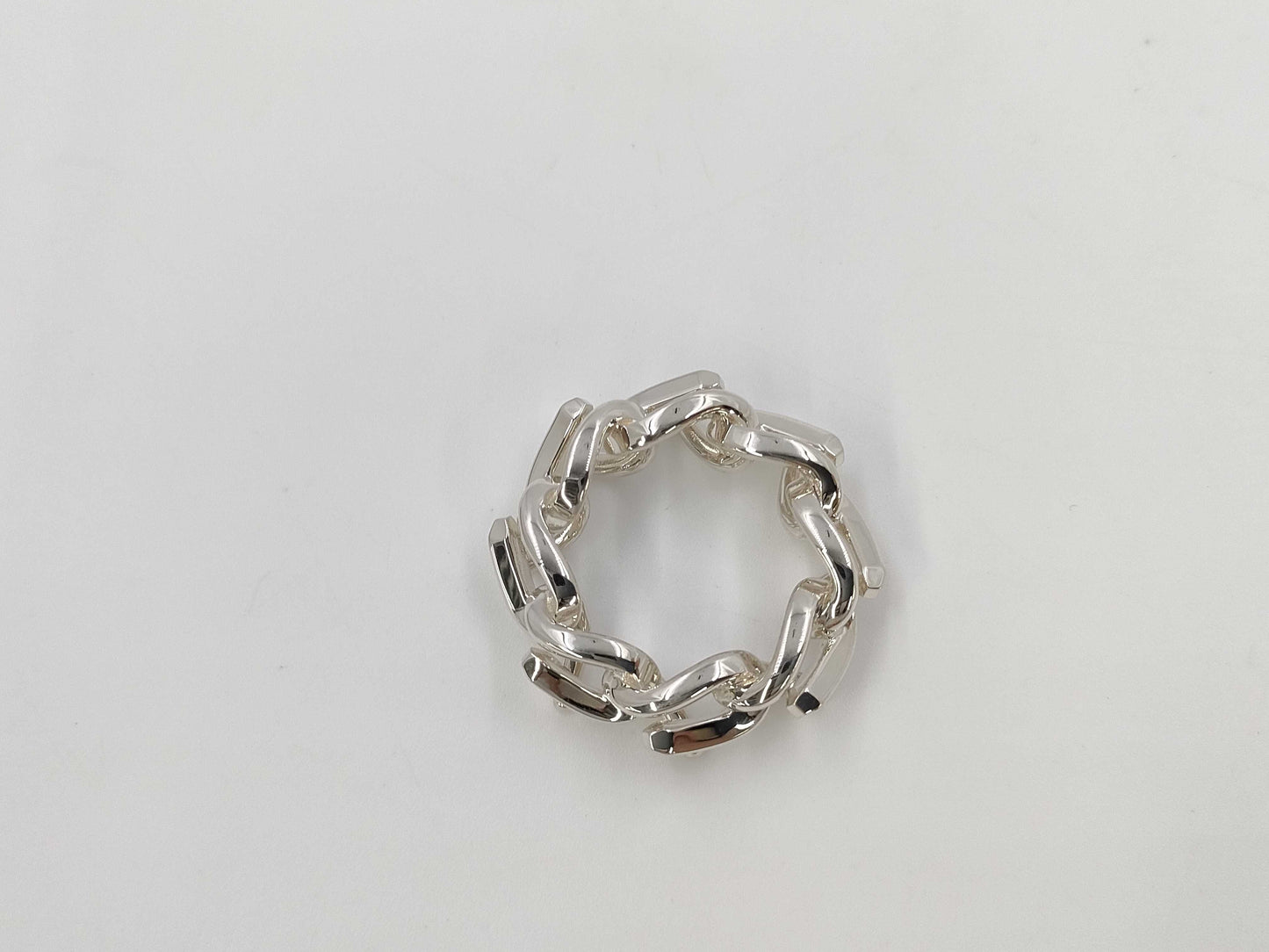 Tiffany & Co. Tiffany Forge Link Ring, US5.5 , Ag925, 11.0g