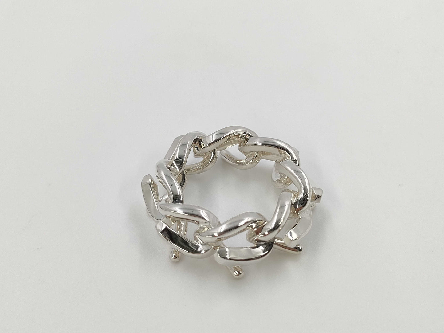 Tiffany & Co. Tiffany Forge Link Ring, US5.5 , Ag925, 11.0g