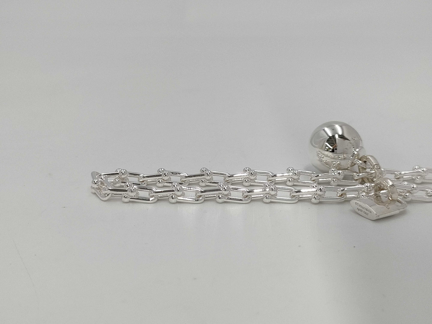 Tiffany & Co. Tiffany HardWear Small Wrap Bracelet, Large, Ag925, 45.9g Necklace