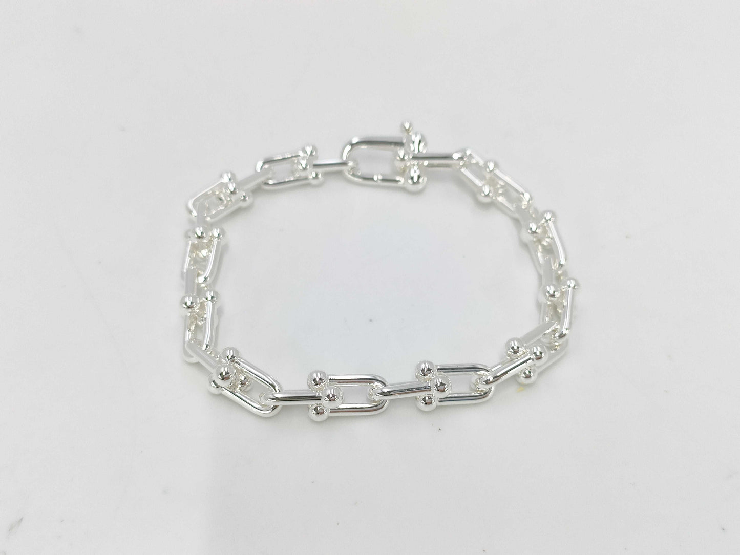 Tiffany & Co. Tiffany HardWear Small Link S Bracelet, Ag925, 16.1g, Bracelet/Bangle