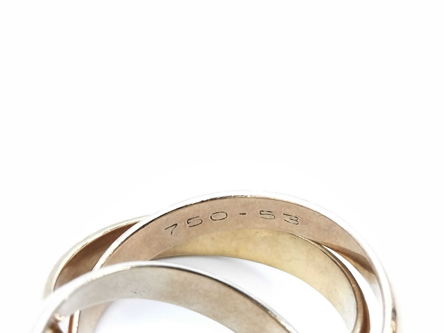 Cartier Trinity #53 750 9.3g Ring